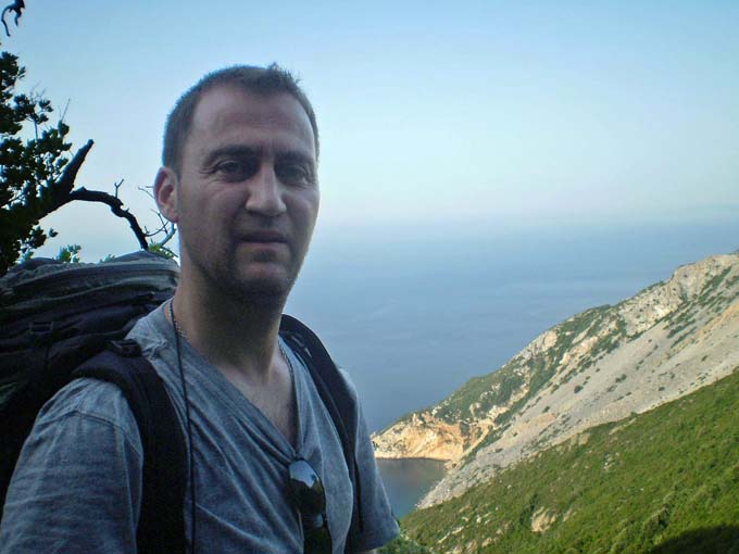 John, getting stronger every day. Mt. Athos, June 2015 John, getting stronger every day. Mt. Athos, June 2015