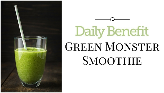 Call in the “Green Monster” to Kick Start Your Day