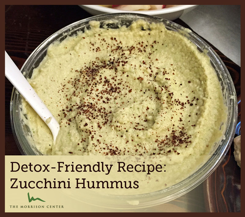 Detox Recipe: Zucchini Hummus