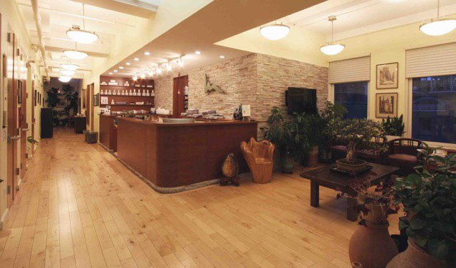 The Morrison Center reception area