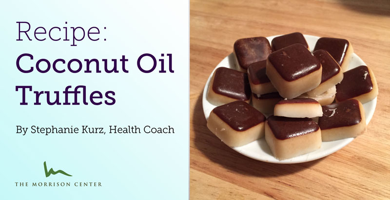 Healthy Coconut Oil Truffles