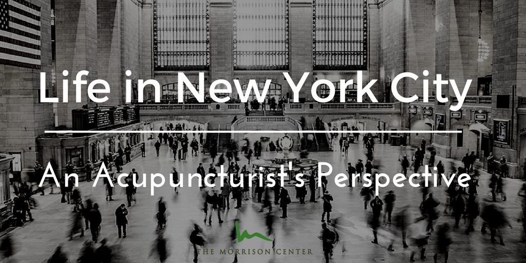 Life in New York City: An Acupuncturist’s Perspective