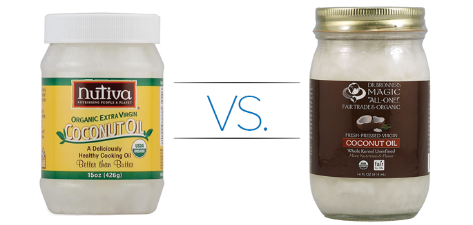 Coconut Oil Product Reviews: Dr. Bronner’s vs. Nutiva